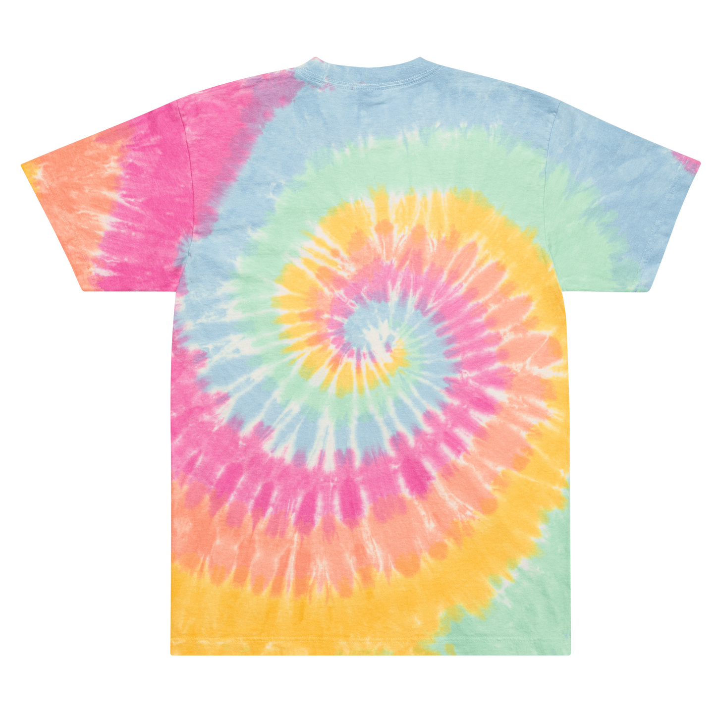 PSSY PWR tie-dye t-shirt